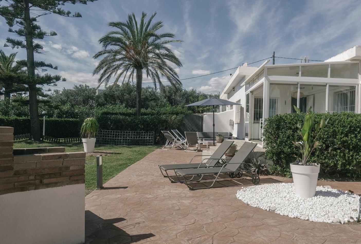 Casa Vesalia A 1A Linea De Mar Con Aa Y Wi-Fi. Villa Vinarós Kültér fotó